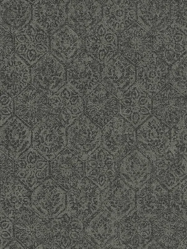 charcoal geometric wallpaper for office by Advantage