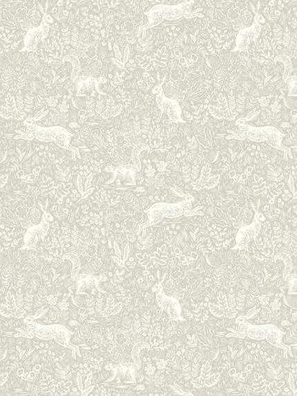 linen textured wallpaper for office by Rifle Paper Co