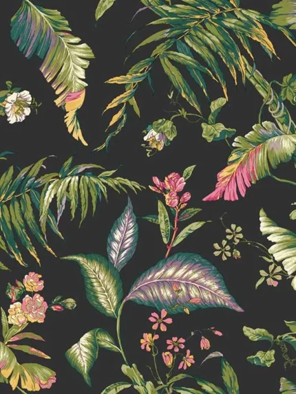 green patterned wallpaper for bedroom by York