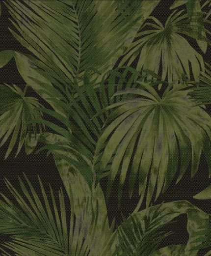 Grand Botanical Wallpaper by Wow - Premium in Forest Green