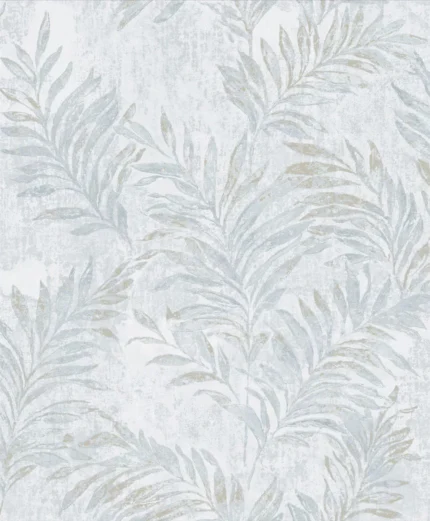 Grand Botanical Wallpaper by Wow - Premium in Light Gray with Beige