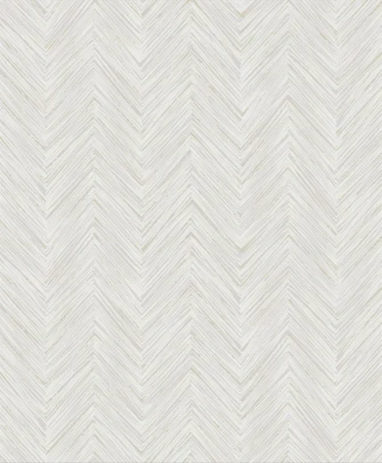Grand Geometric Wallpaper by Wow - Modern in Light Gray with Beige