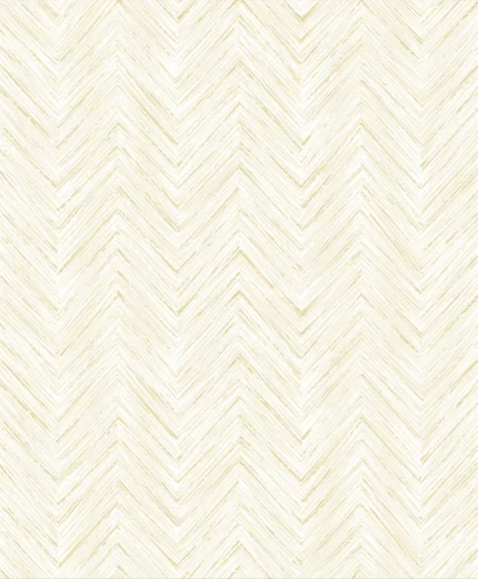 Grand Geometric Wallpaper by Wow - Premium in Beige with Ivory