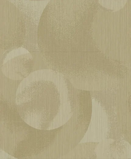 Grand Geometric Wallpaper by Wow - Premium in Beige with Light Brown