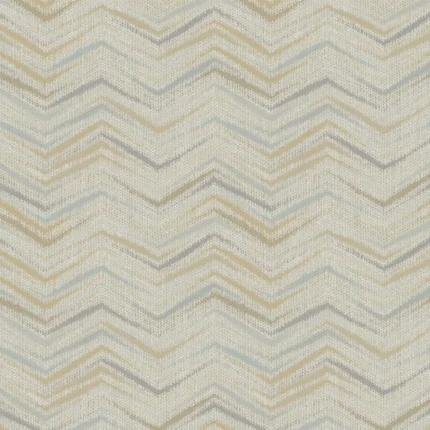 Grand Geometric Wallpaper by Wow - Premium in Beige with Light Gray