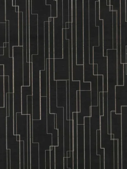 black textured wallpaper for office by Ronald Redding