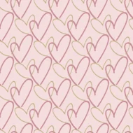 Blush Pink with Dusty Rose