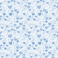 Light Blue with White