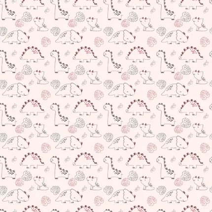Kids Wallpaper by Wow - Premium in Light Pink with Gray