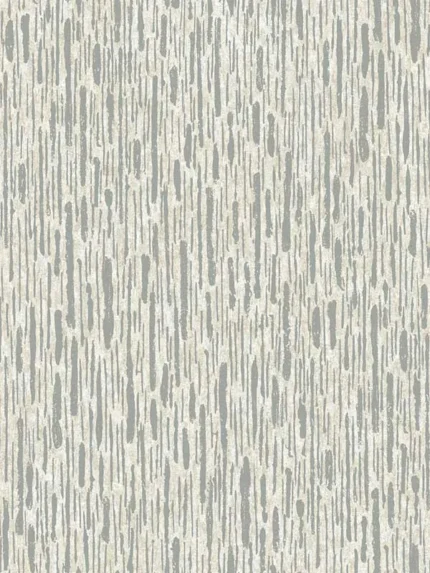 cream and silver textured wallpaper for office by Antonina Vella