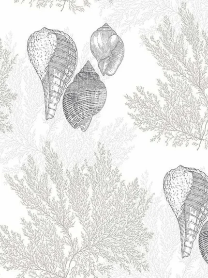 cream patterned wallpaper for bedroom by A Street Prints