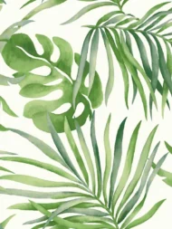 PSW1412RL Paradise Palm Peel and Stick Green