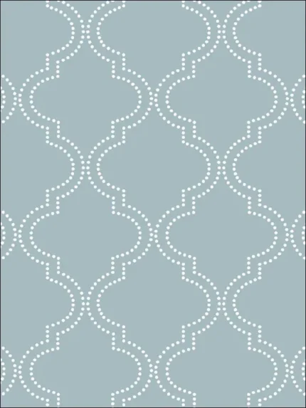 slate blue metallic wallpaper for bedroom by Brewster