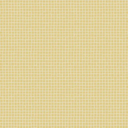 Rain Geometric Wallpaper by Wow - Modern in Mustard with White