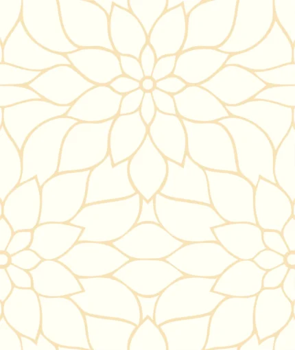 Rain Geometric Wallpaper by Wow - Premium in Beige with Ivory
