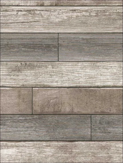 natural wood wallpaper for bedroom by Brewster