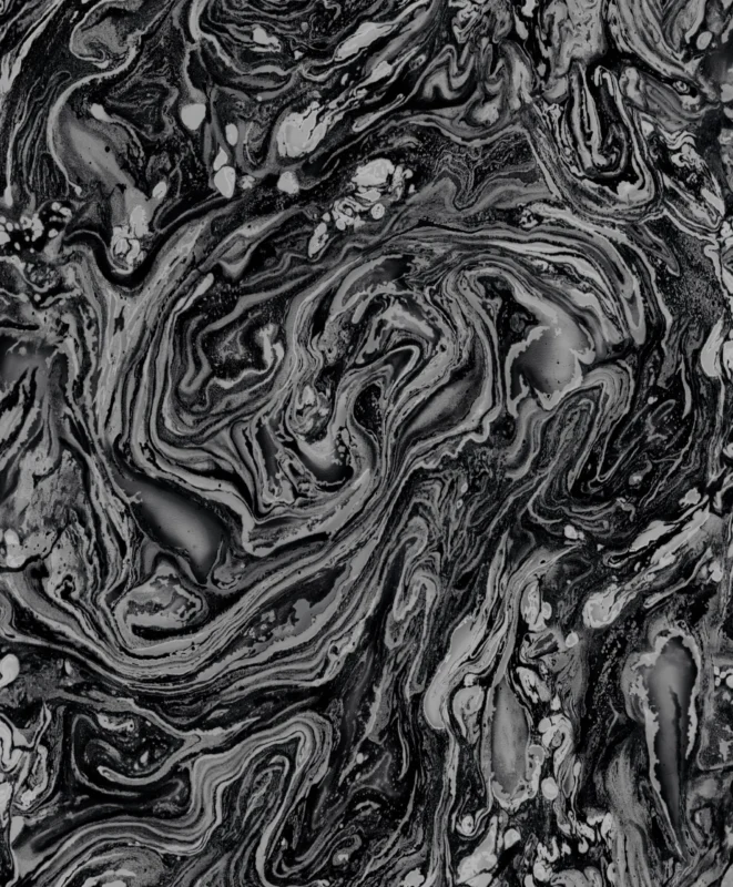 Rutger Abstract Wallpaper by Wow - Modern in Charcoal with Light Gray