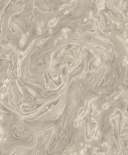Rutger Abstract Wallpaper by Wow - Premium in Beige with Light Gray