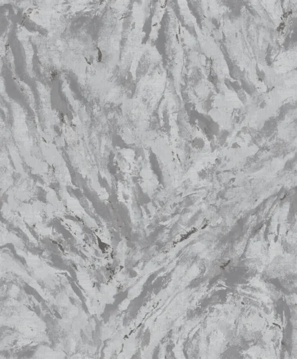 Rutger Abstract Wallpaper by Wow - Premium in Light Gray with Charcoal