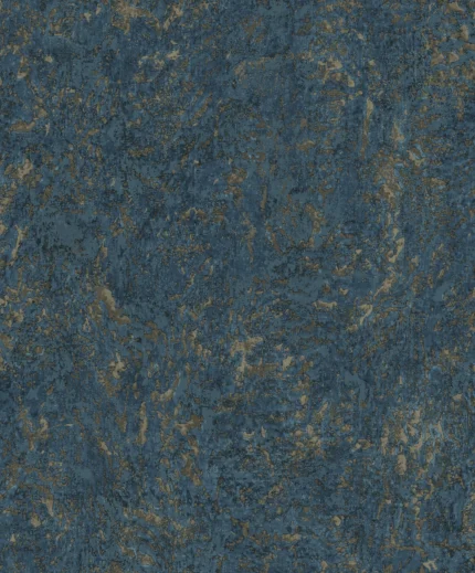 Rutger Abstract Wallpaper by Wow - Premium in Navy with Gold
