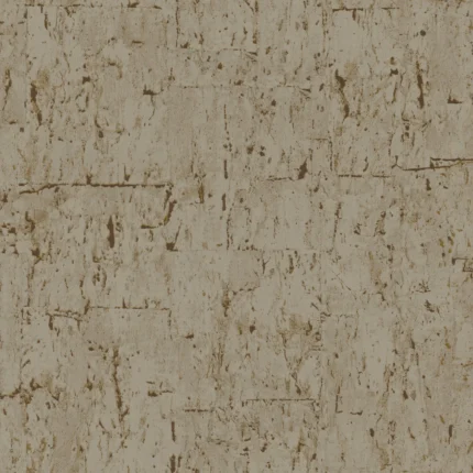Rutger Textured Wallpaper by Wow - Premium in Beige with Gold