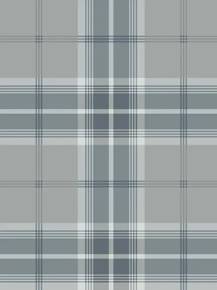 blue plaid wallpaper for office by Advantage