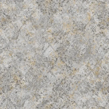 Signature Abstract Wallpaper by Wow - Premium in Light Gray with Gold