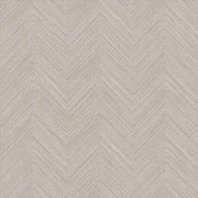 Signature Geometric Wallpaper by Wow - Modern in Beige with Light Gray
