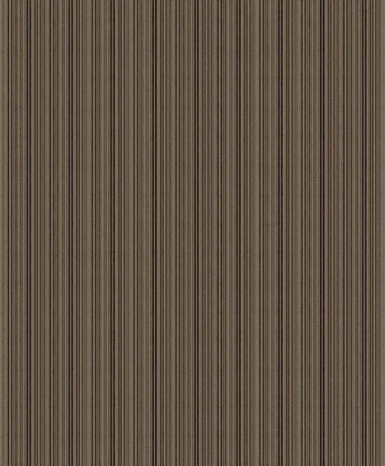 Signature Stripe Wallpaper by Wow - Modern in Brown with Black