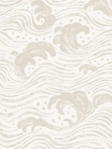 beige patterned wallpaper for bedroom by A Street Prints