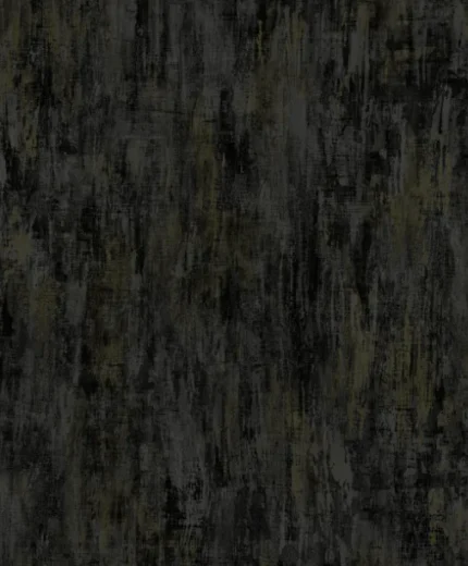 Textil Abstract Wallpaper by Wow - Modern in Charcoal with Olive