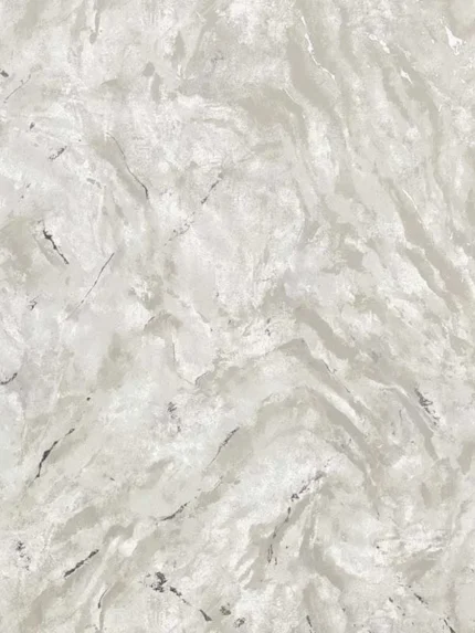 silver textured wallpaper for office by Brewster