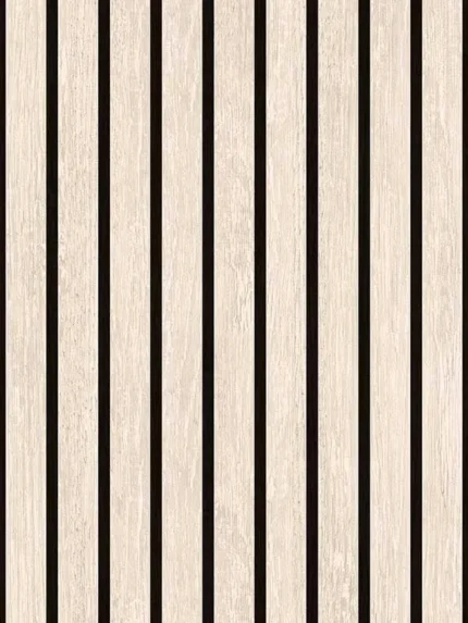 natural wood wallpaper for bedroom by Veer Decor