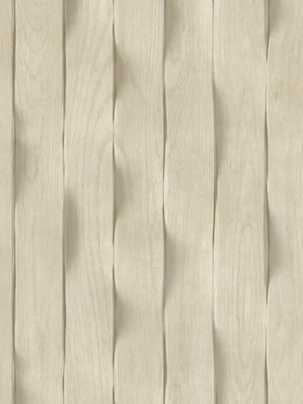 natural wood wallpaper for bedroom by Veer Decor
