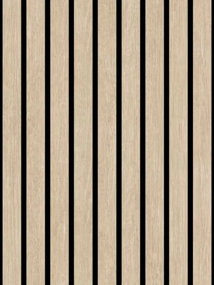 beige wood wallpaper for bedroom by Veer Decor