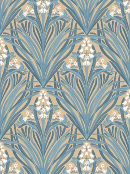 green floral wallpaper for bedroom by Veer Decor