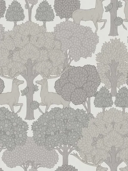 grey patterned wallpaper for bedroom by Advantage