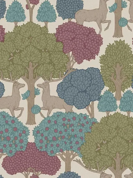 merlot patterned wallpaper for bedroom by Advantage