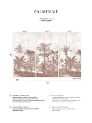8184-BDL-CL2 Palm Grove Pack 1 2 3 Brown