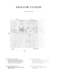8184-BDL-CZ2 Sow Clouds Pack 1 2 Blue