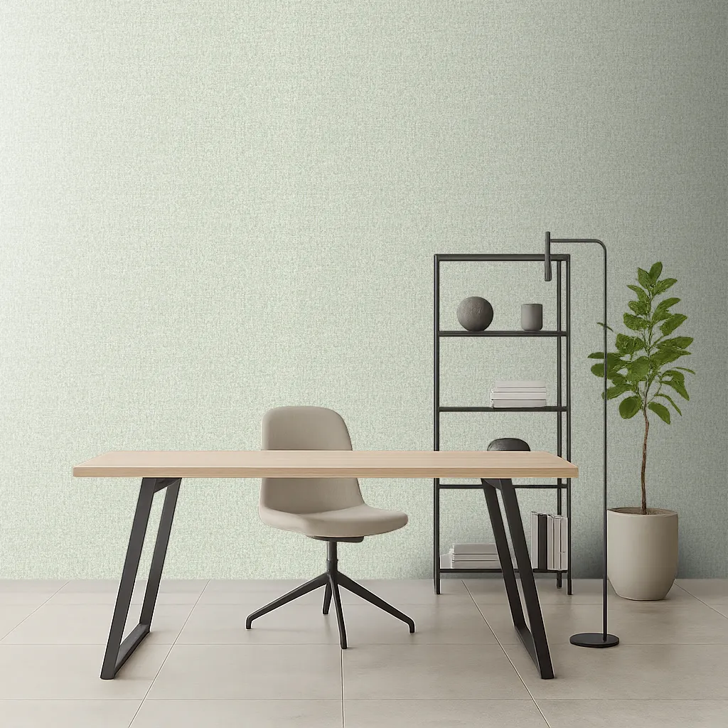 afra-1205-copia Afra Textured Wallpaper by Wow - Modern in Light Gray with Sage Green - Image 1
