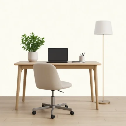 Afra Textured Wallpaper by Wow - Premium in Ivory with Light Beige