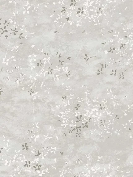 silver patterned wallpaper for bedroom by A Street Prints