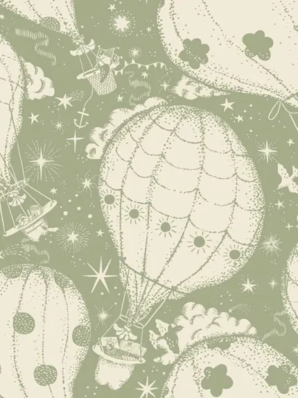 green patterned wallpaper for bedroom by York