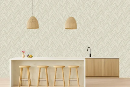 Bosco Geometric Wallpaper by Wow - Premium in Mint Green