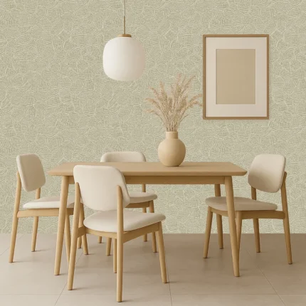 Delux Textured Wallpaper by Wow - Premium in Sage Green