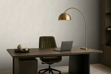 Delux Textured Wallpaper by Wow - Premium in Light Gray with Beige