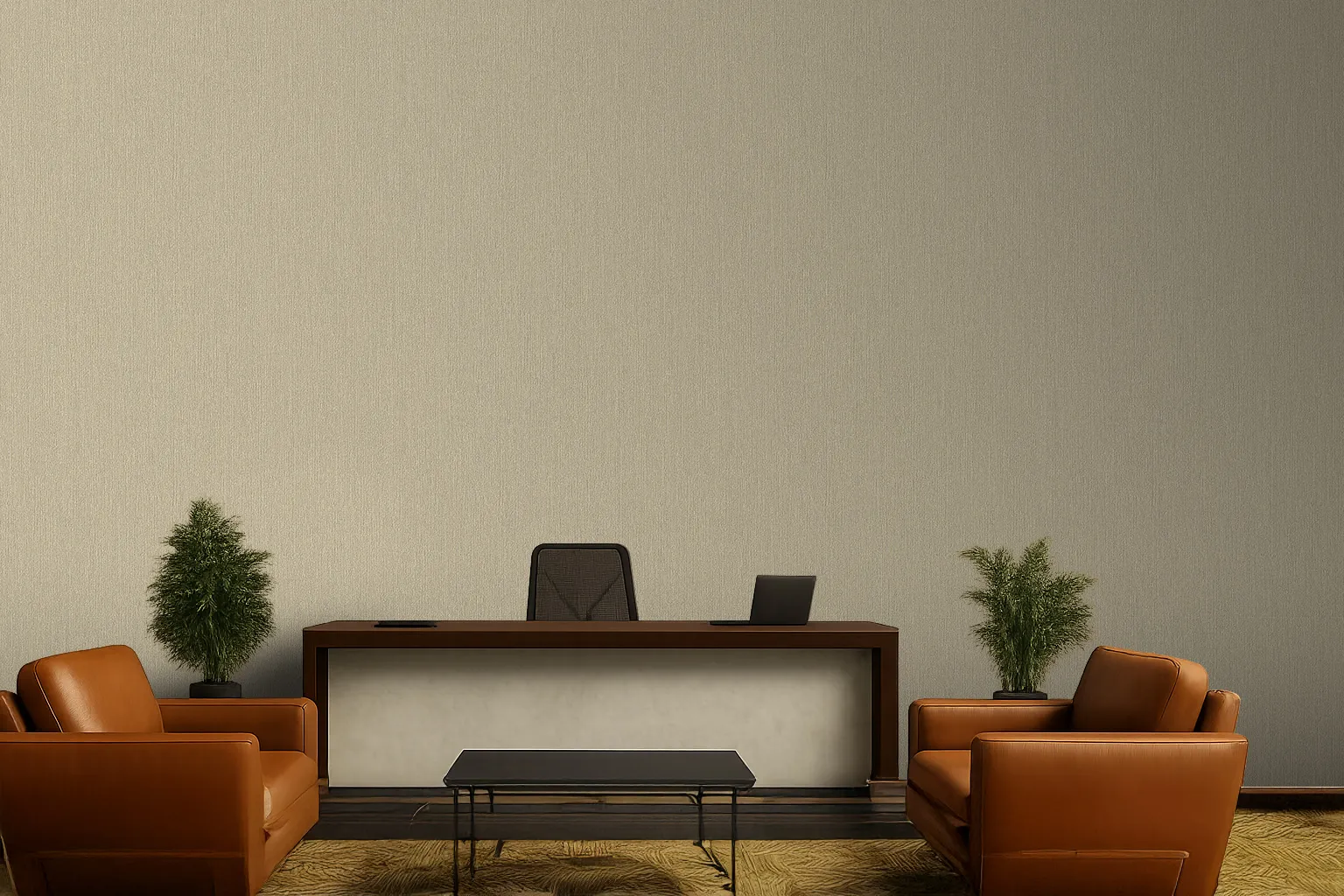 delux-970601-copia Delux Textured Wallpaper by Wow - Premium in Beige with Light Gray - Image 1