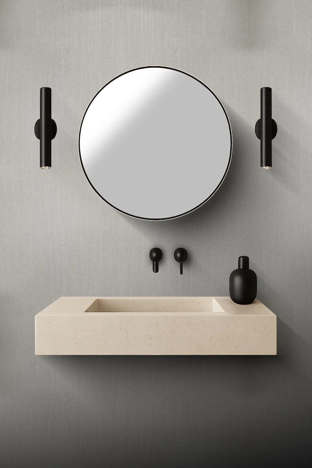 delux-974004-copia Delux Textured Wallpaper by Wow - Premium in Light Gray with None - Image 1