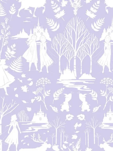 purple glitter patterned wallpaper for bedroom by York